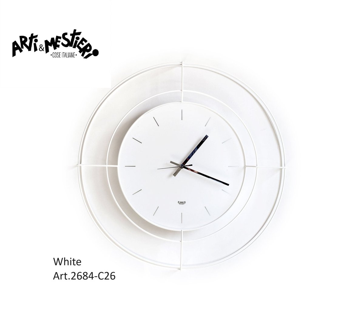 NUDO PICCOLO wall clock イタリア アルティエメスティエーリ社