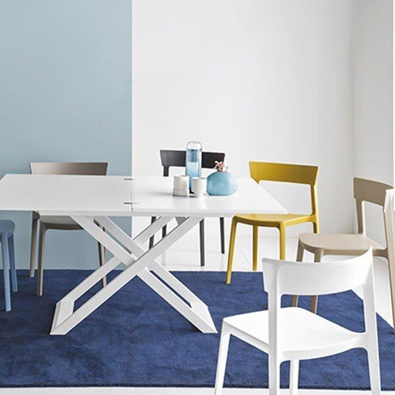 椅子・チェア 【2脚セット】 calligaris SKINスキン グレー
