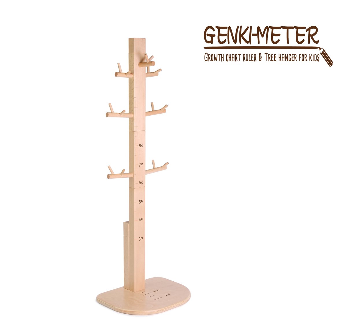 HoppL ホップル GENKI-METER ゲンキメーター 身長計ハンガー | NIMUS