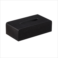 TISSUEBOX COVER black No.TS-03B