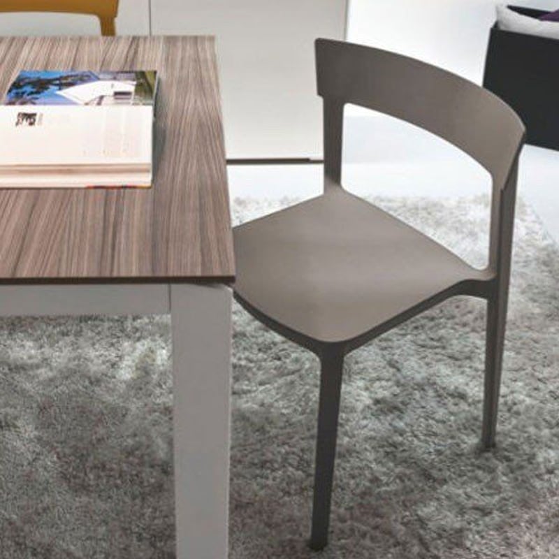 【2脚セット】　 calligaris　 SKINスキン グレー. 2脚セット】 calligaris SKINスキン グレー