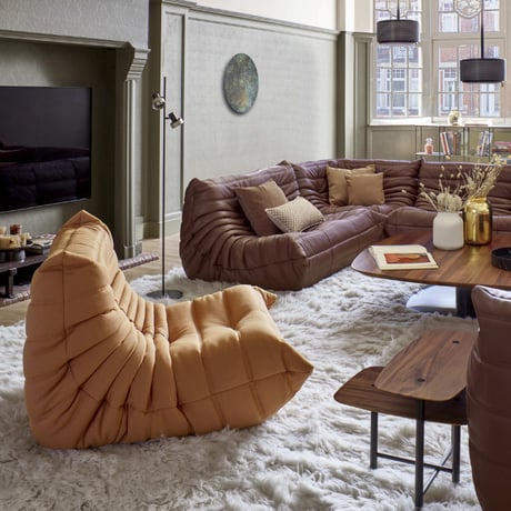 ligneroset/リーンロゼ 2人掛けソファ Rosettogo/ロゼトーゴ 【Lランク】ウルトラスエード ultrasuede