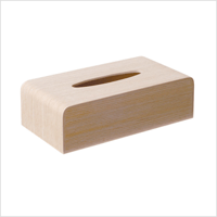 TISSUEBOX COVER white oak grain  No.TS-03H