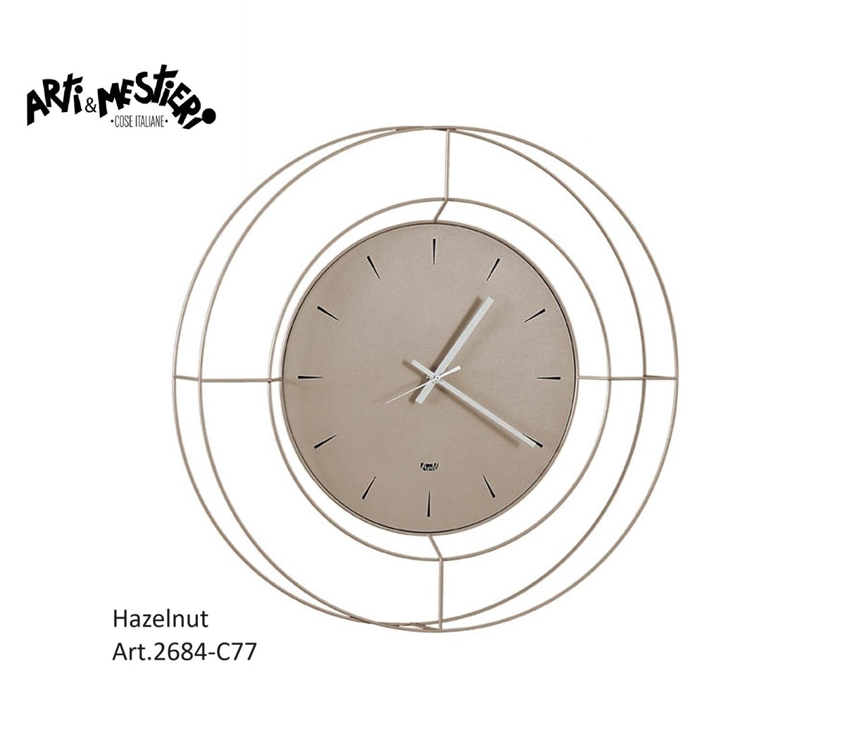 NUDO PICCOLO wall clock イタリア アルティエメスティエーリ社
