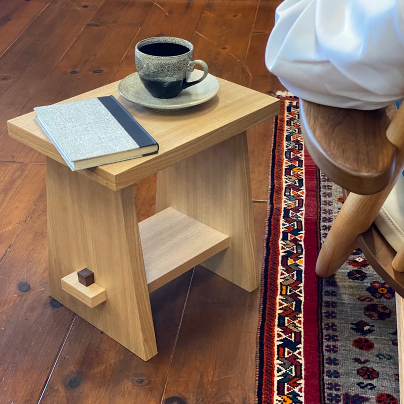 SUWARU 椅子にもなるテーブル タモ 日本製 | NIMUS ONLINE STORE