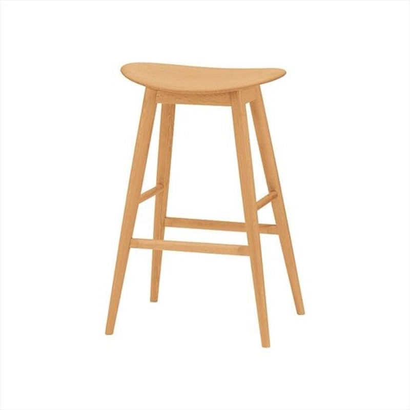 KASHIWA/カシワ ハイスツール（板座）EC19A オーク | NIMUS