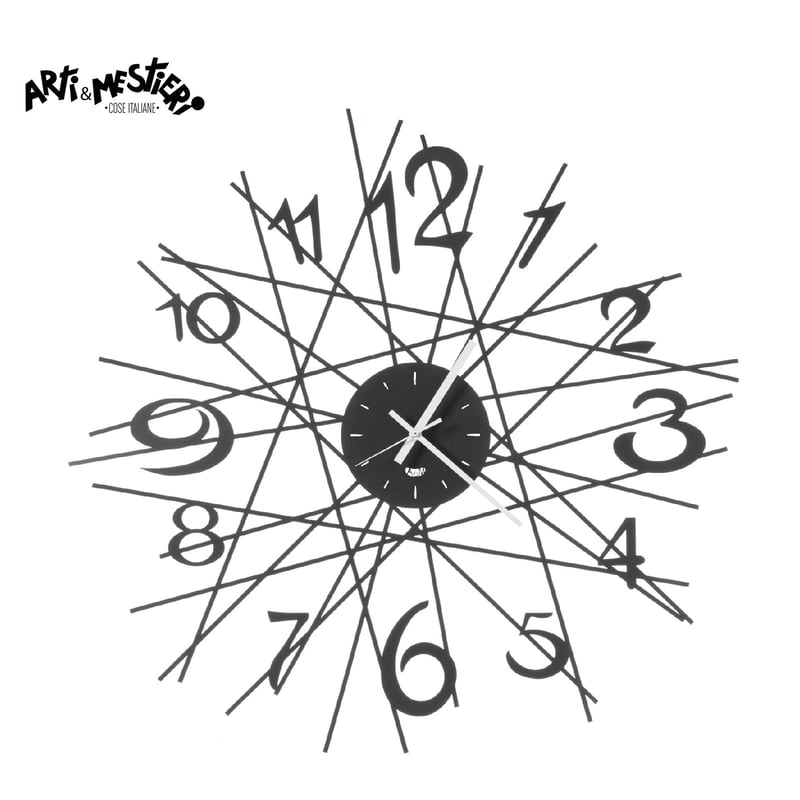 ZIG ZAG wall clock イタリア アルティエメスティエーリ社
