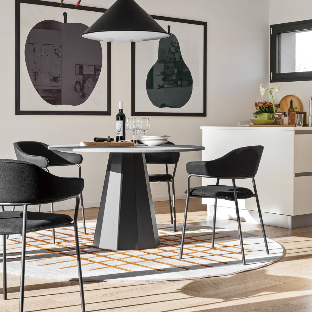 calligaris/カリガリス ダイニングテーブル 円形 DIX/ディックス calligaris/カリガリス ダイニングテーブル 円形 DIX/ディックス
