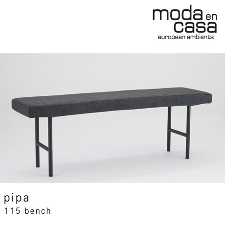 moda en casa/モーダエンカーサ PIPA 115 bench ベンチ 1脚
