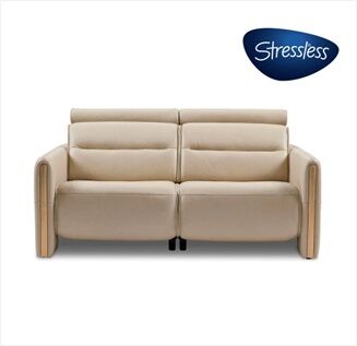 値下げ！【エコーネス】2人掛けリクライニングソファ　ストレスレス　送料込み EKORNES(エコーネス)リクライニングチェア「ストレスレス