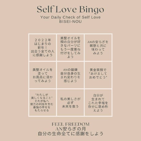 【１月の美のミッション安 ＡＮ】（銀行振込＆メールでご案内版）