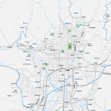 京都 広域 ベクター地図データ(eps) 日本語