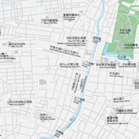 秋田 秋田駅周辺 ベクター地図データ(eps) 日本語/英語 並記版