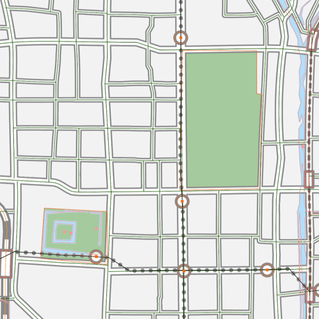 京都 広域 ベクター地図データ(eps) 日本語