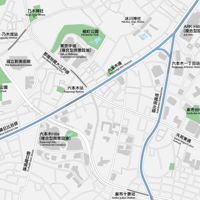 東京 六本木 ベクター地図データ(eps) 繁体語/英語 並記版