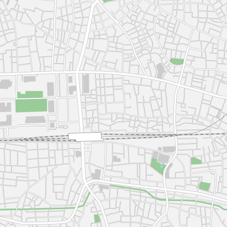 東京 中野・新井薬師 ベクター地図データ(eps) 日本語