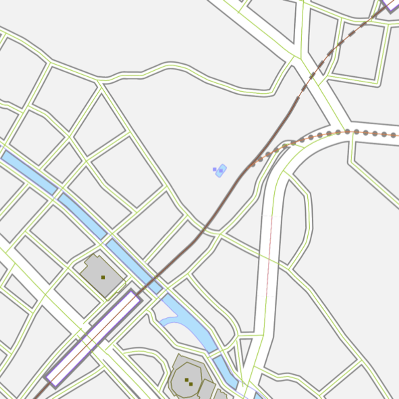 東京 恵比寿・代官山・中目黒 ベクター地図データ(eps) 日本語