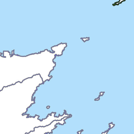 大分県 市区町村別 白地図データ（eps）