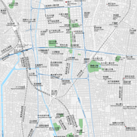 愛知 名古屋広域 ベクター地図データ(eps) 日本語/英語 並記版