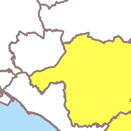 兵庫県 市区町村別 白地図データ（eps）