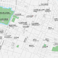 山形 山形駅周辺 ベクター地図データ(eps) 日本語/英語 並記版