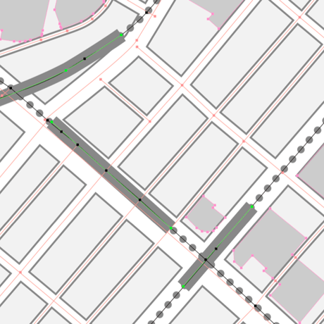 東京 東京駅・銀座・日本橋 ベクター地図データ(eps) 日本語/英語 並記版