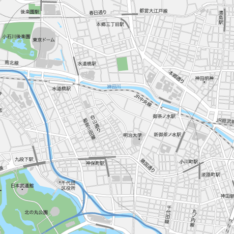 東京 千代田区北 マップ PDFデータ