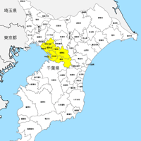 千葉県 市区町村別 白地図 PDFデータ