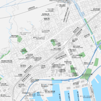 兵庫 神戸 ベクター地図データ(eps) 日本語/英語 並記版