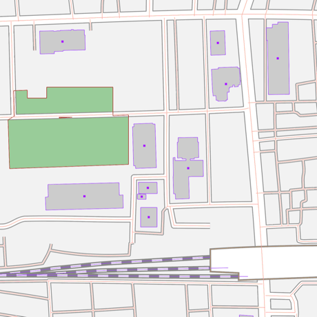 東京 中野・新井薬師 ベクター地図データ(eps) 日本語