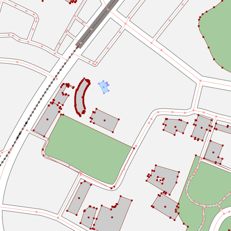 東京 新橋・浜松町 ベクター地図データ(eps) 中国語繁体字 / 英語 並記