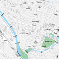 岩手 盛岡 ベクター地図データ(eps) 日本語