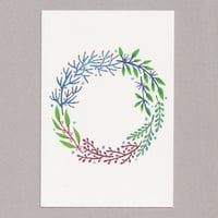 [Postcard] Wreath