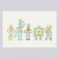[Postcard] Robots