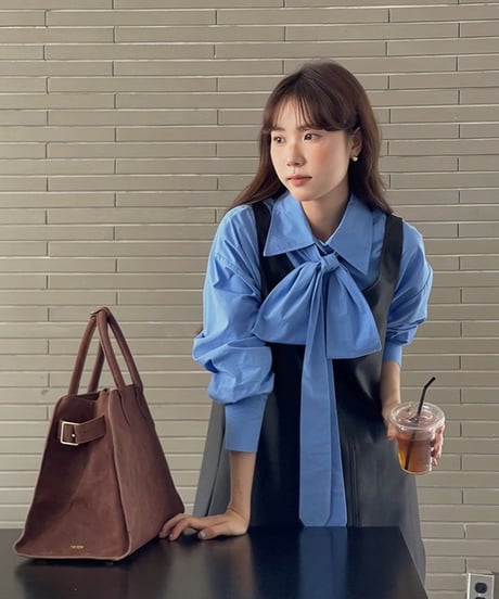 eco leather jumper skirt