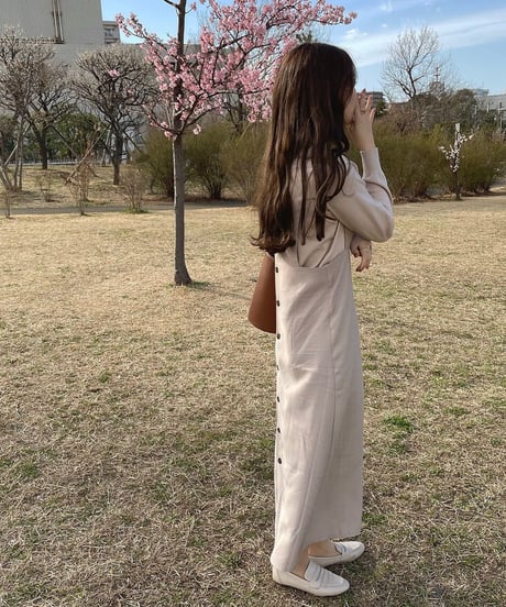 [OUTLET]2way jumper skirt/3color