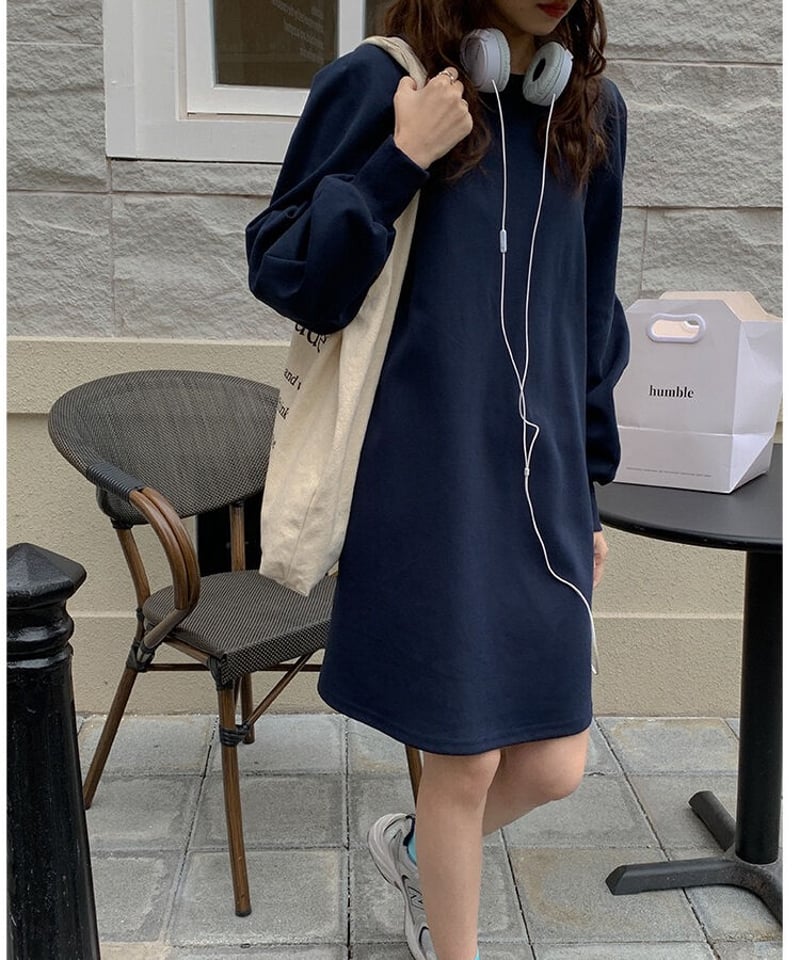 balloon sleeve middle one-piece/2color | as.style balloon sleeve middle one-piece/2color | as.style