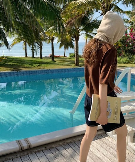 indigo short denim pants