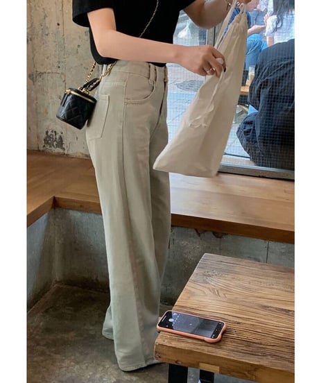 color straight denim/2color