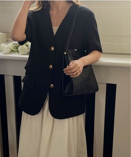 classic summer jacket(half sleeve)/2color
