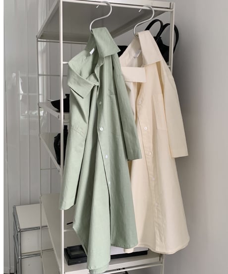 half sleeve color shirt/2color(ネコポス)