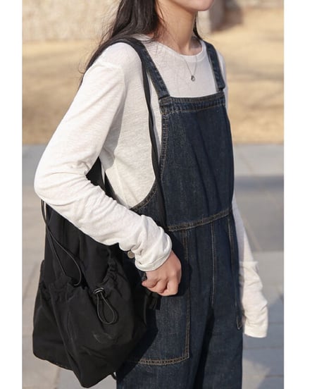 denim salopette