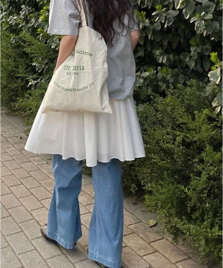 middle volume skirt/3color