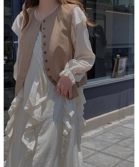 frill sweet dress
