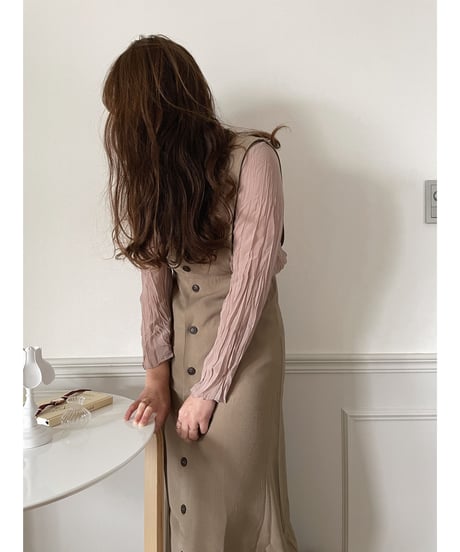 [OUTLET]2way jumper skirt/3color