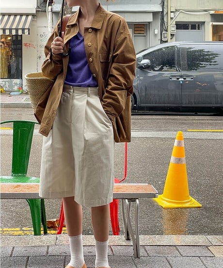 work shirt jacket/2color