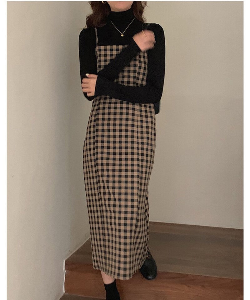 check camisole dress/2color | as.style