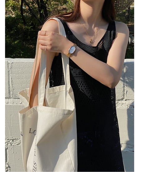 【期間限定】lace long tank top dress/2color（ネコポス）