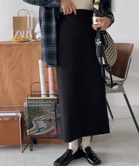 tight long skirt/2color