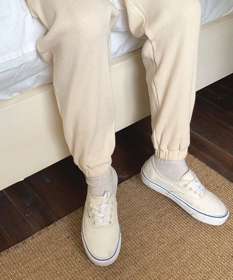 [OUTLET]waffle jogger pants/2color
